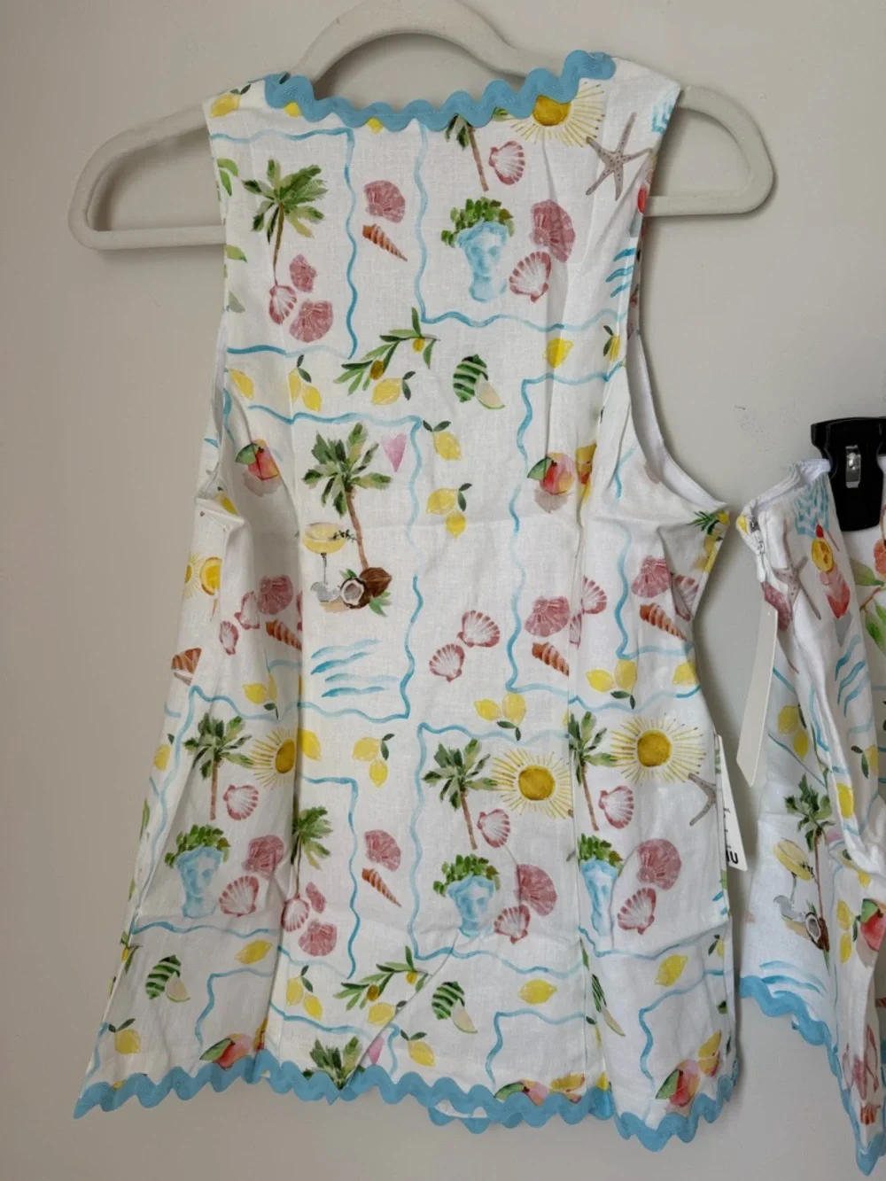 Show Me Your Mumu white Tropical print vest top and skirt Two Piece Set